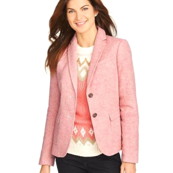 Coats | Talbots Linen Blazer | Poshmark